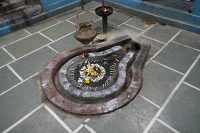 Shivling in Sangameshwar Temple